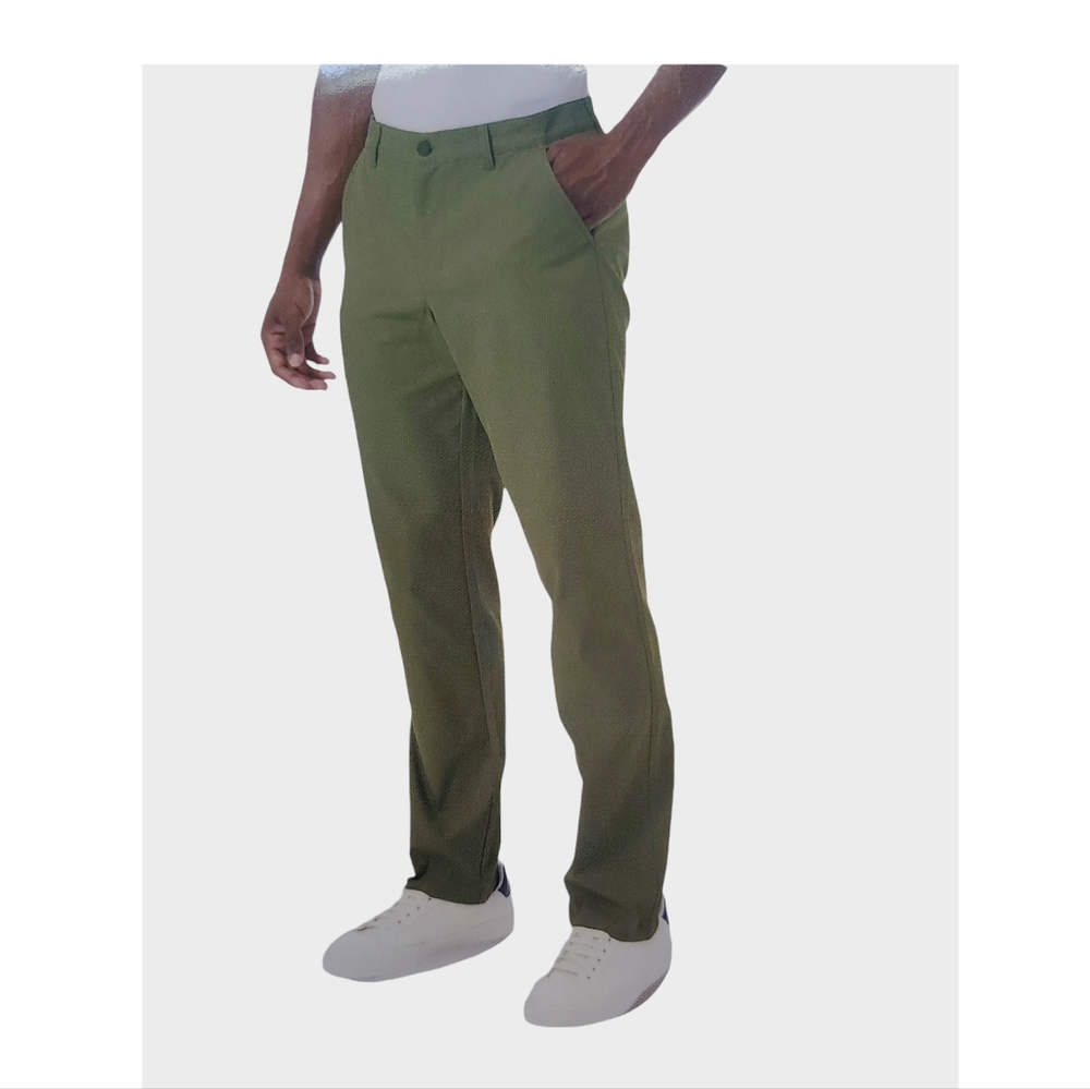 Men’s 32 Degrees Cool Regular Fit Stretch Performan Pant Green Size 40x34 NWT